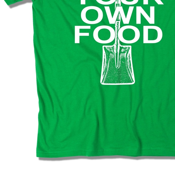 Grow Your Own Food Unisex T-shirt Green Gardening Graphic Tee NWT - Picture 5 of 12